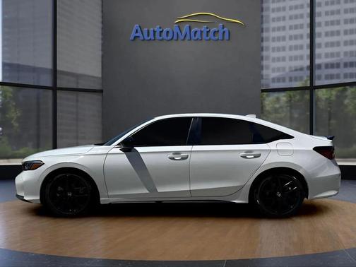 Platinum White Pearl 2025 Honda Civic Si Base