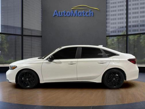 Platinum White Pearl 2025 Honda Civic Si Base