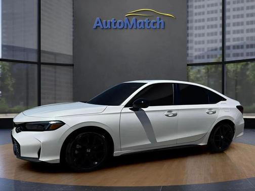 Platinum White Pearl 2025 Honda Civic Si Base