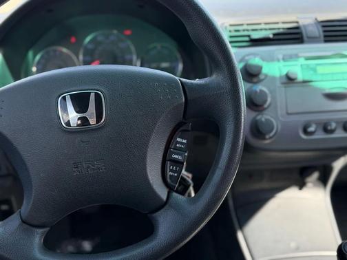 Blue 2005 Honda Civic Hybrid Base