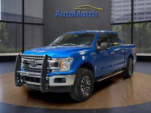 Blue 2020 Ford F-150 XLT