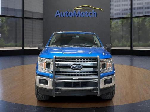 Blue 2020 Ford F-150 XLT