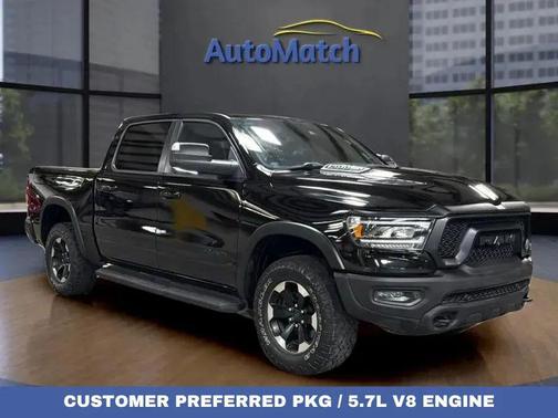 Diamond Black Crystal Pearlcoat 2021 RAM 1500 Rebel