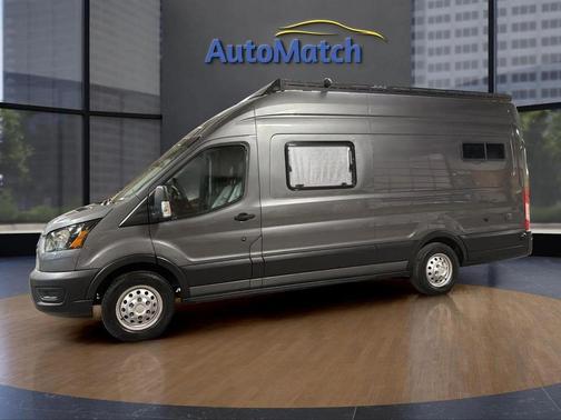Gray 2023 Ford Transit-250 Base