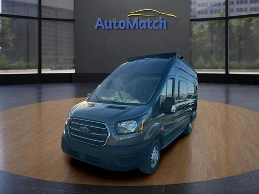 Gray 2023 Ford Transit-250 Base