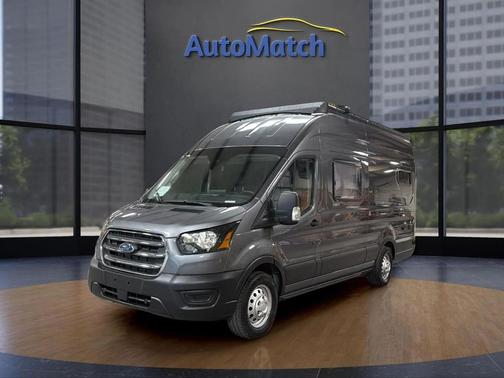 Gray 2023 Ford Transit-250 Base