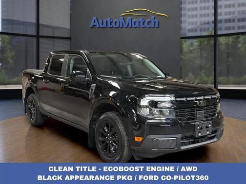 Shadow Black 2024 Ford Maverick Lariat