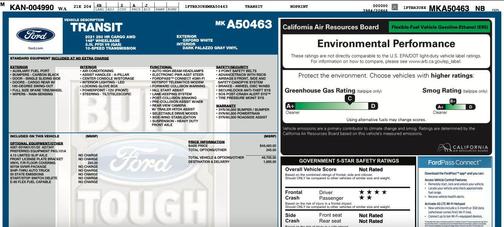2021 Ford Transit-250 Base