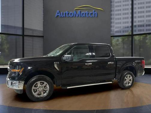 Agate Black Metallic 2025 Ford F-150 XLT