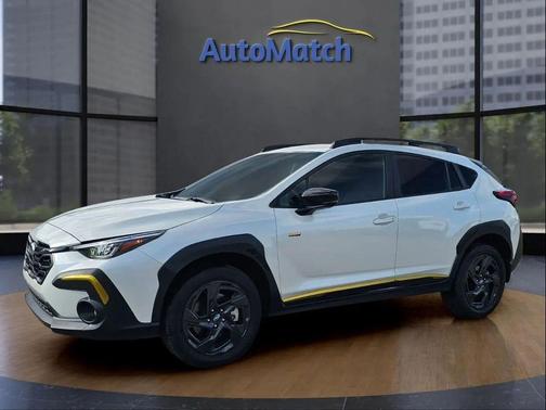 Crystal White Pearl 2025 Subaru Crosstrek Sport