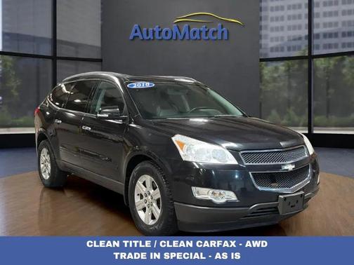 Black Granite Metallic 2010 Chevrolet Traverse LT