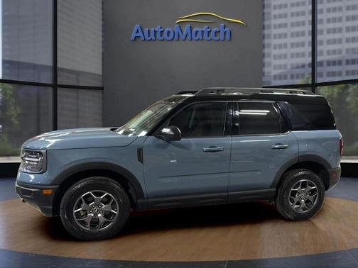 Azure Gray Metallic Tri-Coat 2024 Ford Bronco Sport Badlands