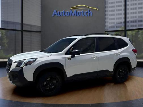 Crystal White Pearl 2024 Subaru Forester Wilderness