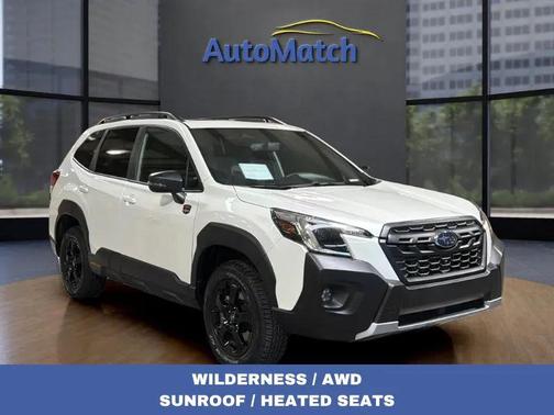 Crystal White Pearl 2024 Subaru Forester Wilderness