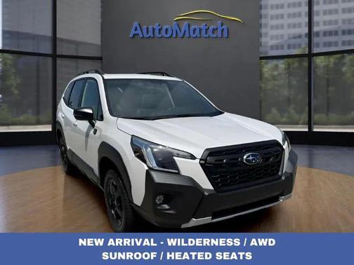Crystal White Pearl 2024 Subaru Forester Wilderness