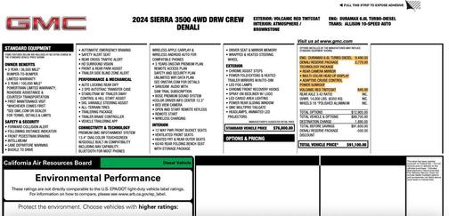 2024 GMC Sierra 3500 Denali