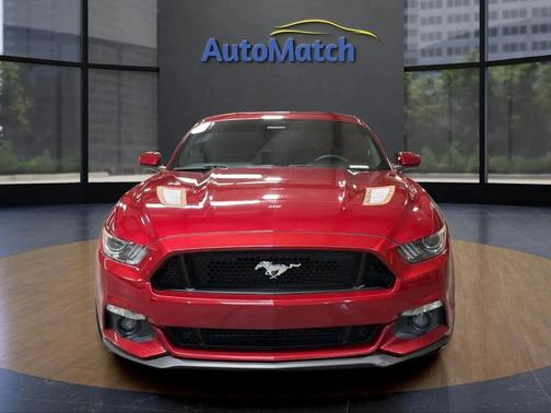 Red 2015 Ford Mustang GT