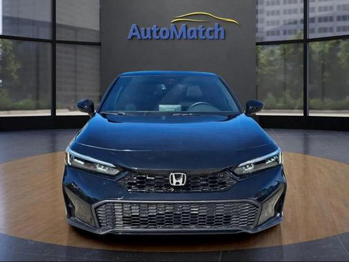 Crystal Black Pearl 2025 Honda Civic Hybrid Sport Touring