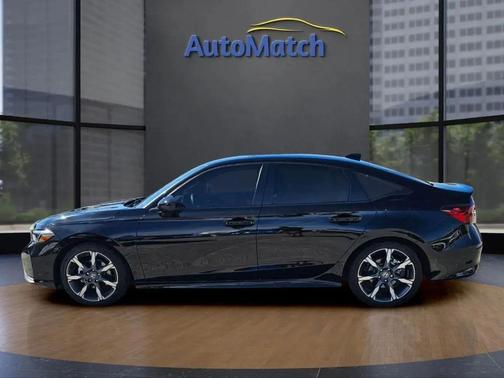 Crystal Black Pearl 2025 Honda Civic Hybrid Sport Touring