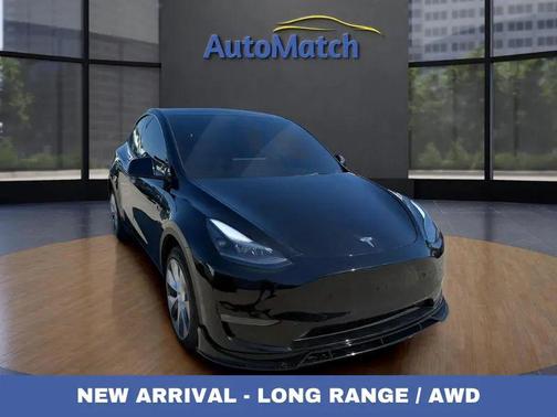 Solid Black 2024 Tesla Model Y Long Range Dual Motor All-Wheel Drive