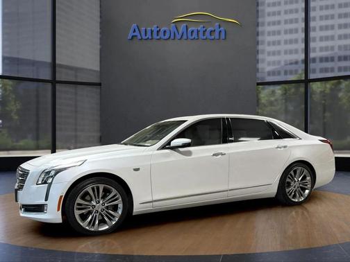 Crystal White Tricoat 2018 Cadillac CT6 3.0L Twin Turbo Platinum