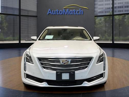 Crystal White Tricoat 2018 Cadillac CT6 3.0L Twin Turbo Platinum