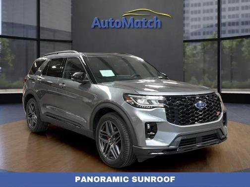 Carbonized Gray Metallic 2025 Ford Explorer ST