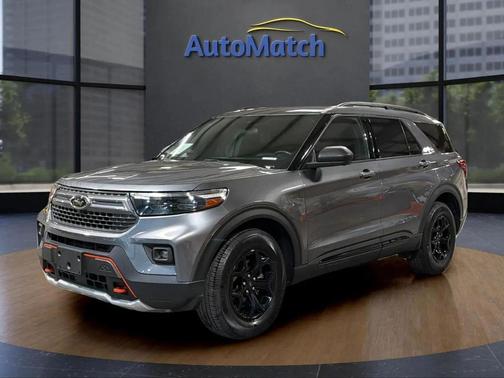 Carbonized Gray Metallic 2022 Ford Explorer Timberline