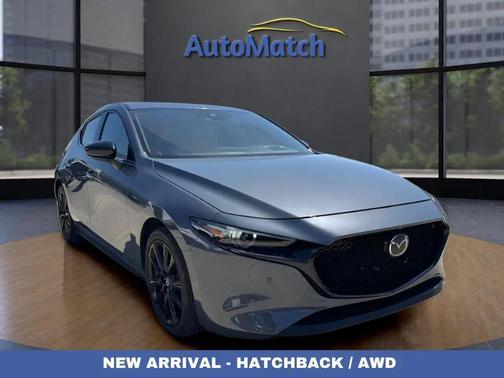 Machine Gray Metallic 2021 Mazda Mazda3 2.5 Turbo AWD