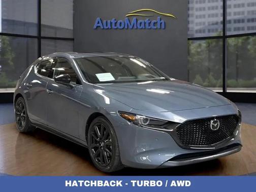 Machine Gray Metallic 2021 Mazda Mazda3 2.5 Turbo AWD