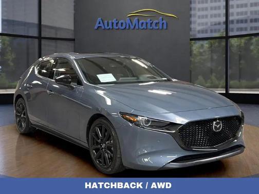 Machine Gray Metallic 2021 Mazda Mazda3 2.5 Turbo AWD