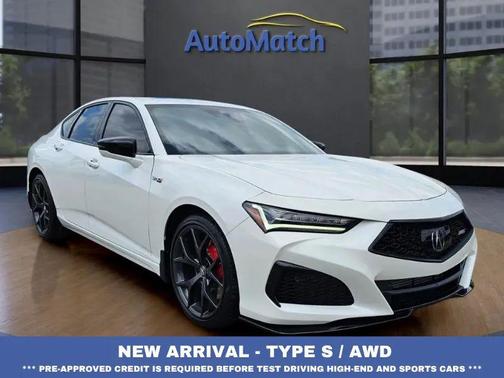 Platinum White Pearl 2023 Acura TLX Type S