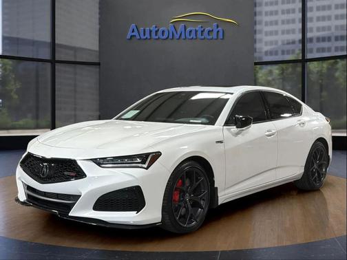 Platinum White Pearl 2023 Acura TLX Type S