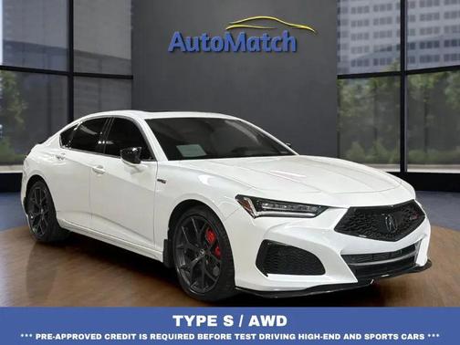 Platinum White Pearl 2023 Acura TLX Type S
