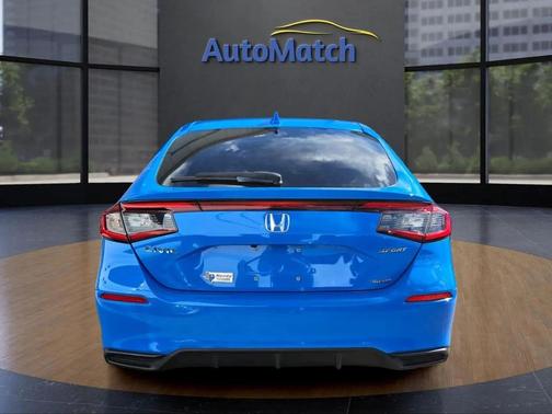Blue Lagoon Pearl 2025 Honda Civic Hybrid Sport