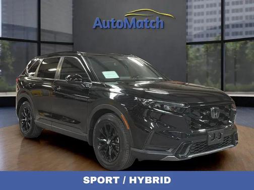 Black 2025 Honda CR-V Hybrid Sport FWD