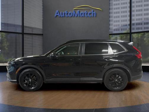 Black 2025 Honda CR-V Hybrid Sport FWD
