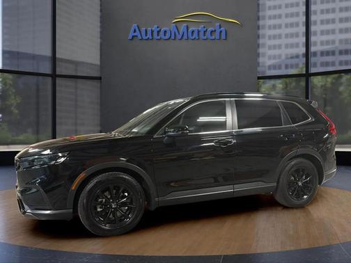 Black 2025 Honda CR-V Hybrid Sport FWD