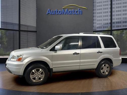Starlight Silver Metallic 2004 Honda Pilot EX