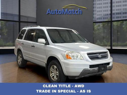 Starlight Silver Metallic 2004 Honda Pilot EX