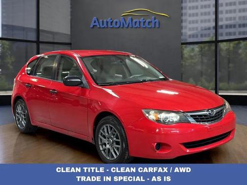 Lightning Red 2008 Subaru Impreza 2.5i