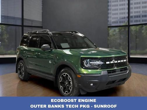 Eruption Green Metallic 2025 Ford Bronco Sport Outer Banks