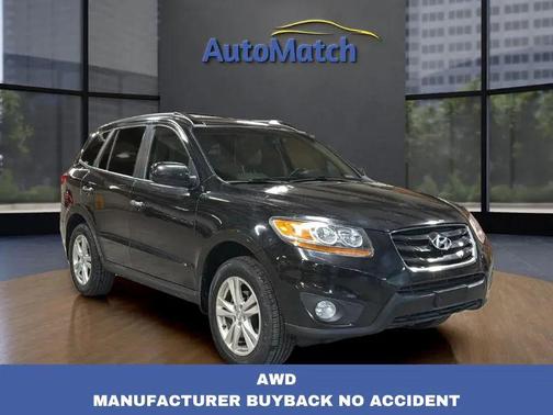 Twilight Black 2011 Hyundai SANTA FE Limited