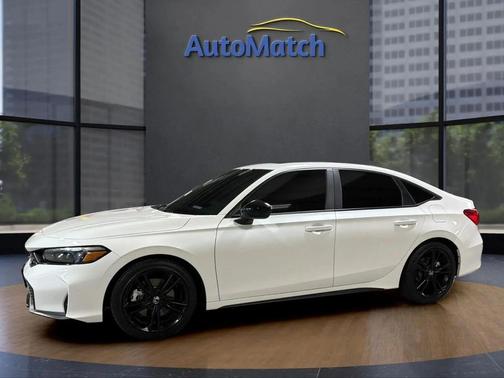 Platinum White Pearl 2026 Honda Civic Si Base