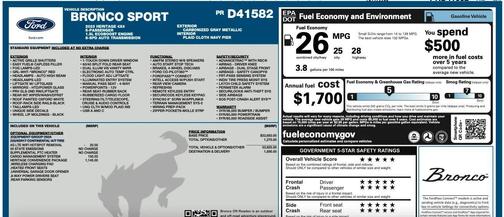 2023 Ford Bronco Sport Heritage