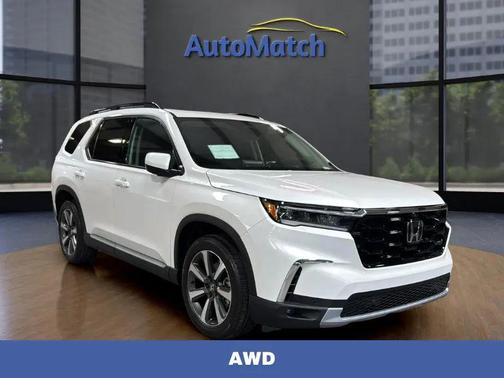 Platinum White Pearl 2025 Honda Pilot Elite