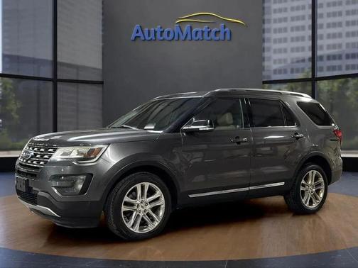Gray 2016 Ford Explorer XLT