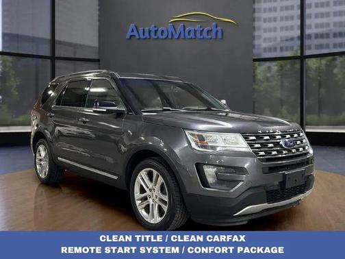 Gray 2016 Ford Explorer XLT