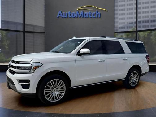 Star White Metallic Tri-Coat 2024 Ford Expedition Max Limited