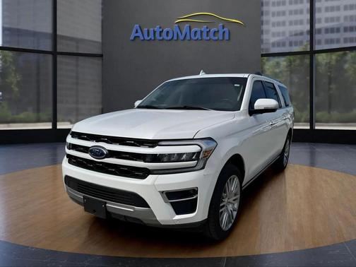 Star White Metallic Tri-Coat 2024 Ford Expedition Max Limited